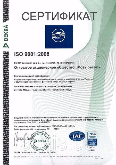 ISO 9001:2008
