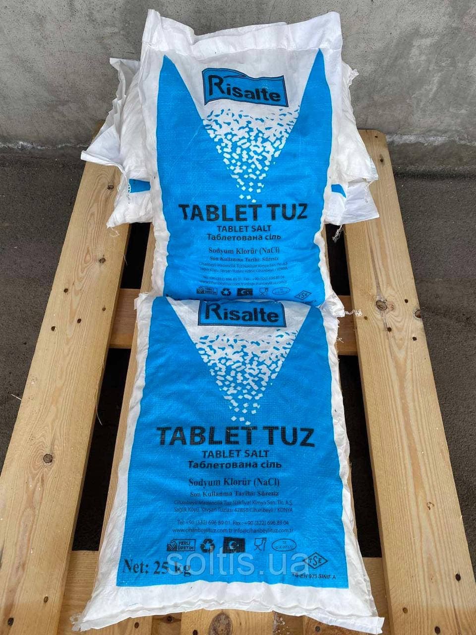 Таблетована сіль Risalte 25 кг — мініатюра 2