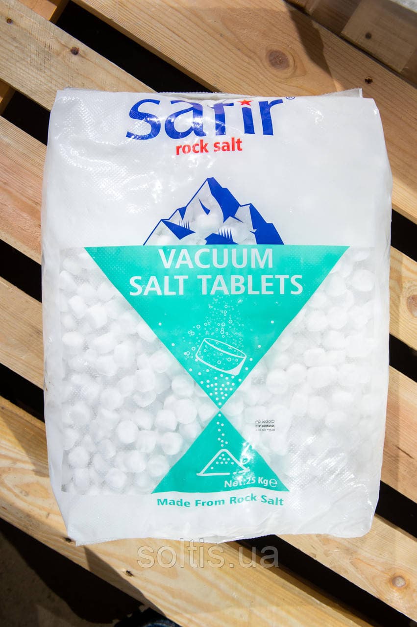 Сіль таблетована Safir 25 кг