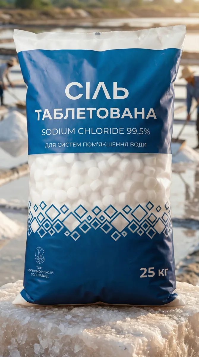 Tableted salt (Standard) Ukraine 25 kg
